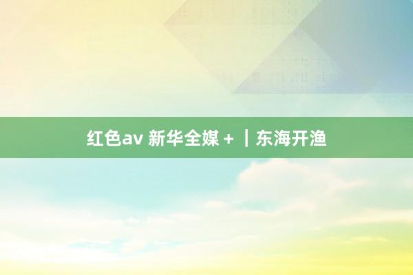 红色av 新华全媒＋｜东海开渔