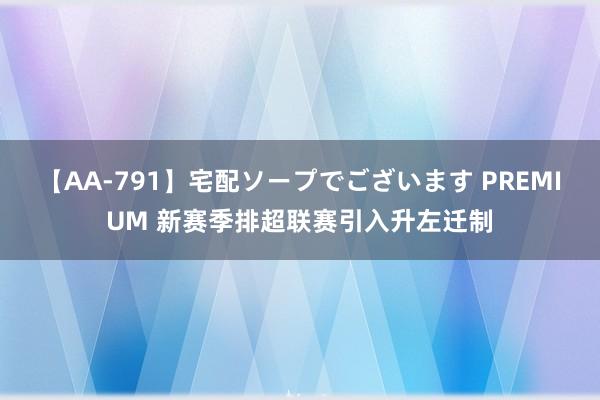 【AA-791】宅配ソープでございます PREMIUM 新赛季排超联赛引入升左迁制